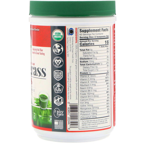 Green Foods,  & Raw, Wheatgrass Shots, 10.6 oz (300 g)