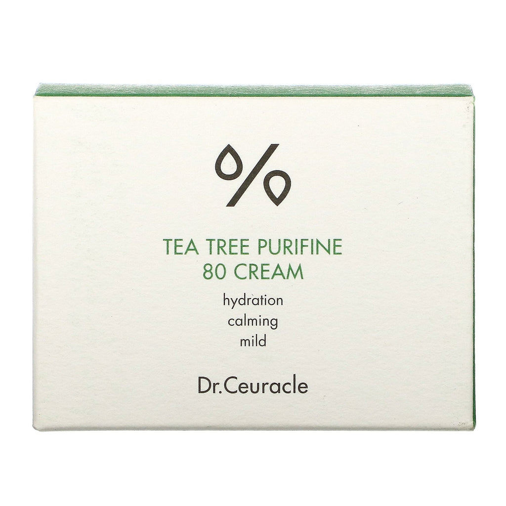 Dr. Ceuracle, Purifine de árbol de té, 80 crema, 50 g (1,76 oz)