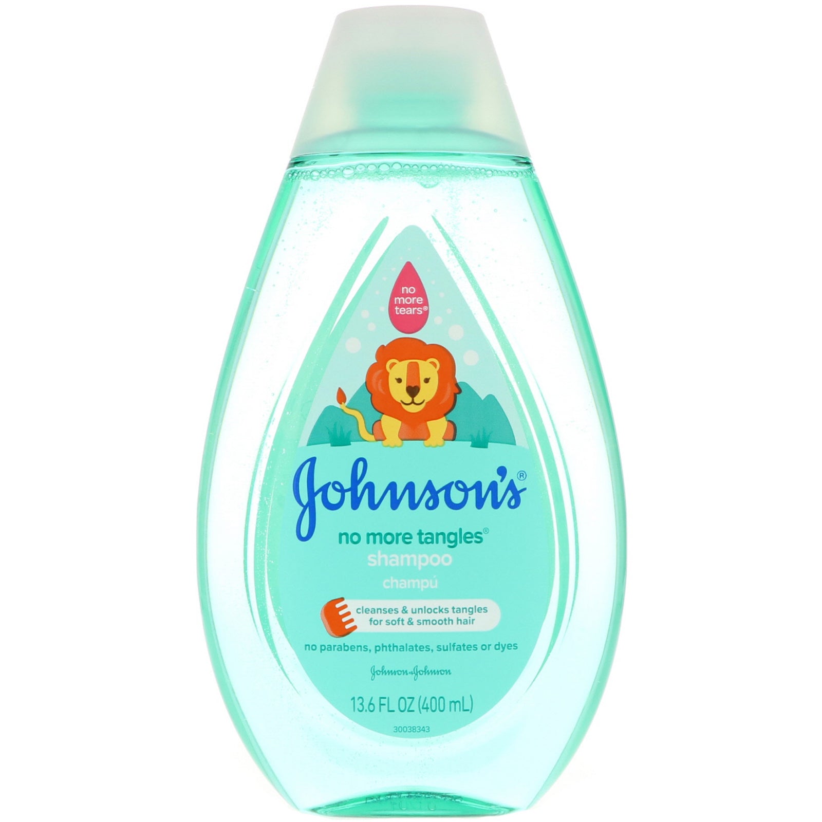 Johnson & Johnson, No More Tangles, Shampoo, 13.6 fl oz (400 ml)