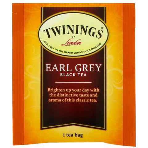Twinings, Earl Grey Black Tea, 25 teposer, 1,76 oz (50 g)