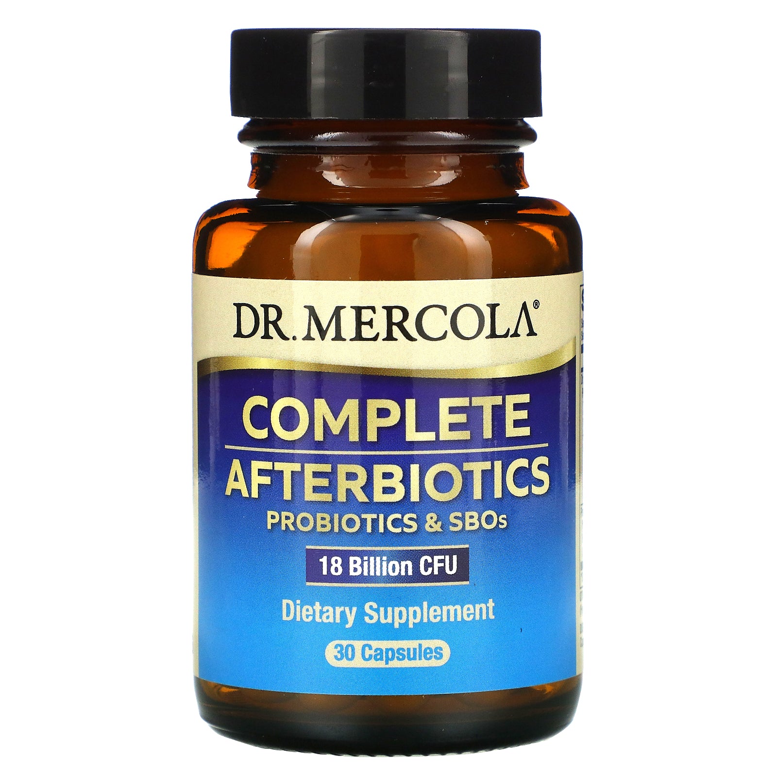 Dr. Mercola, Complete Afterbiotics, 18 Billion CFU, 30 Capsules
