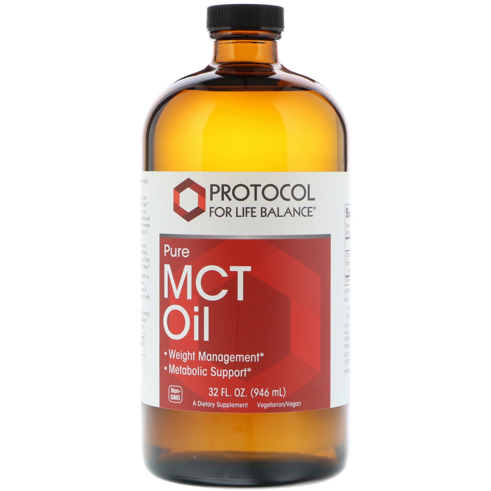 Protocol for Life Balance, Pure MCT Oil, 32 fl oz (946 ml)