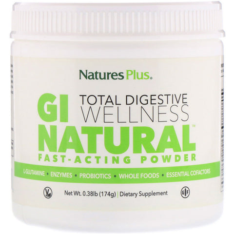 Nature's Plus, GI Natural Fast-Acting Powder, 0.38 lb (174 g)