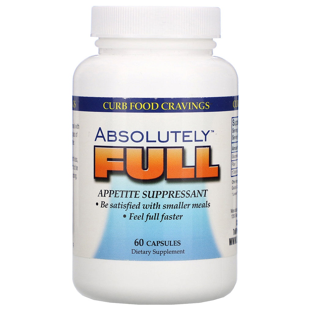 Absolute Nutrition, Absolutely Full, Appetite Suppressant, 60 Capsules