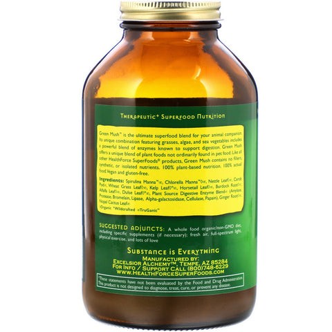 HealthForce Superfoods, papilla verde, versión 5.5, 284 g (10 oz)
