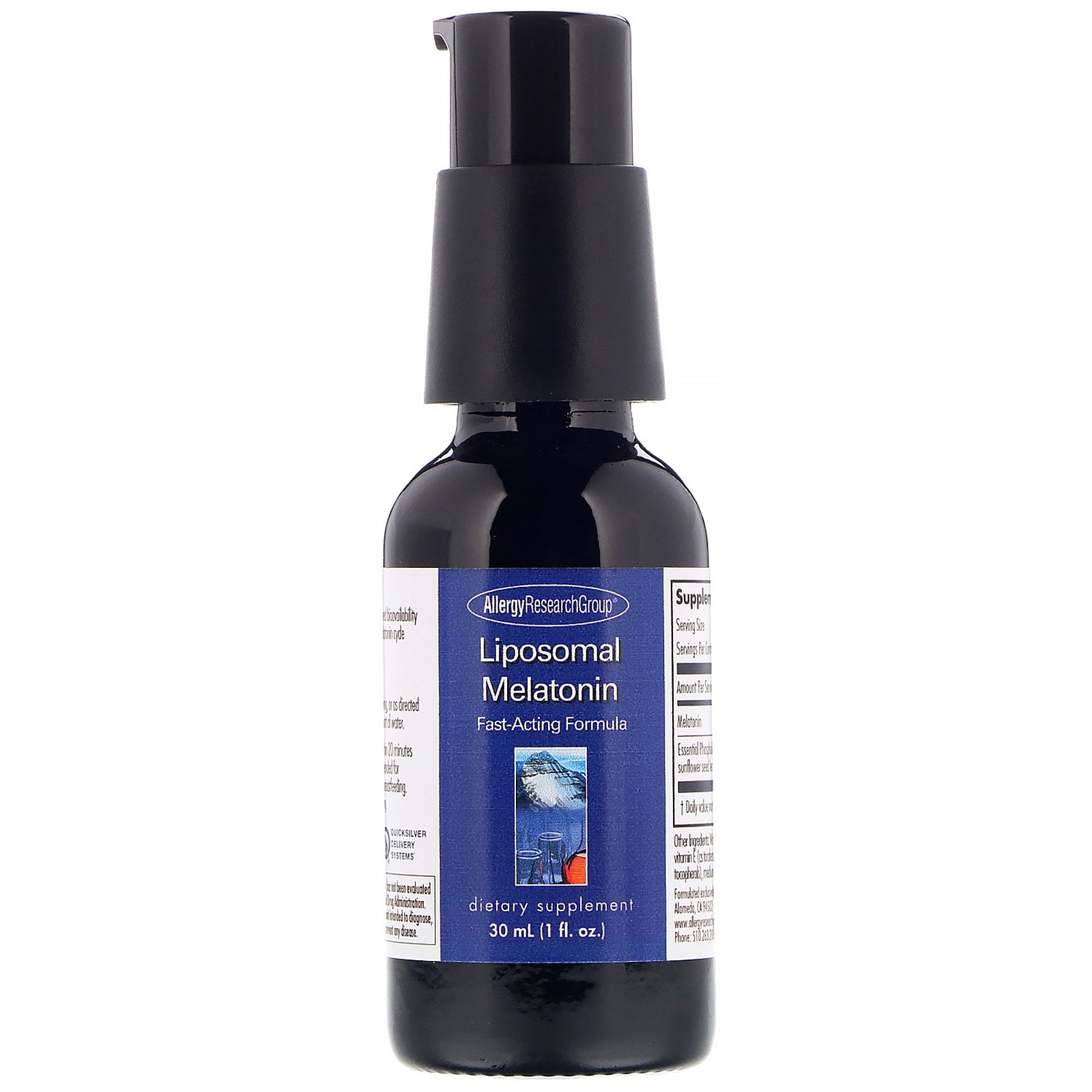 Allergy Research Group, Liposomal Melatonin, 1 fl oz (30 ml)