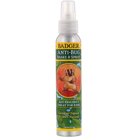Badger Company, Anti-Bug, Shake & Spray, 4 fl oz (118.3 ml)
