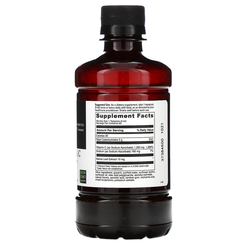 DaVinci Laboratories of Vermont, Liposomal C, 10,15 oz (300 ml)
