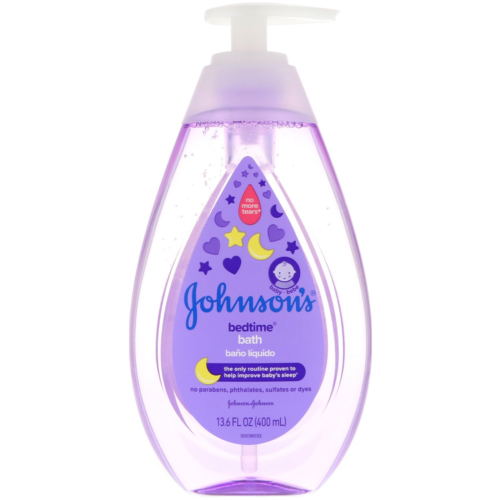 Johnson & Johnson, Bedtime, Bath, 13.6 fl oz (400 ml)