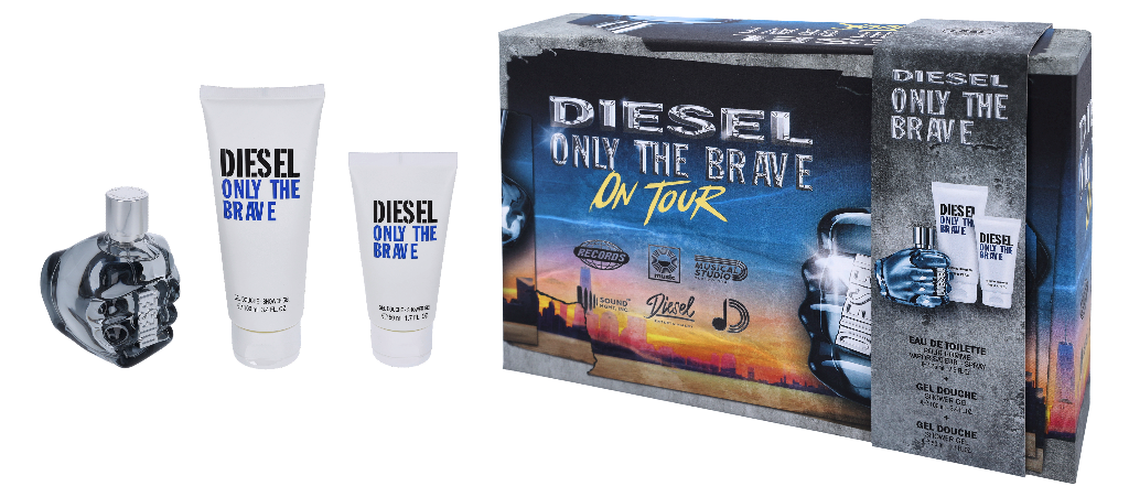 Diesel Only The Brave Pour Homme Giftset 225 ml
