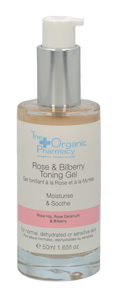 The Organic Pharmacy Rose &amp; Bilberry Toning Gel 50 ml