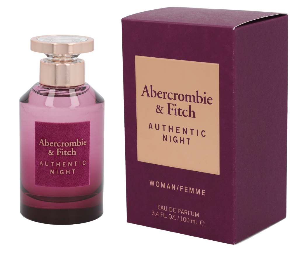 Abercrombie & Fitch Authentic Night Women Edp Spray 100 ml