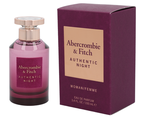 Abercrombie & Fitch Authentic Night Women Edp Spray 100 ml