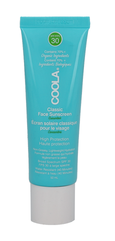 Coola Classic Face Sunscreen Moisturizer SPF30 50 ml