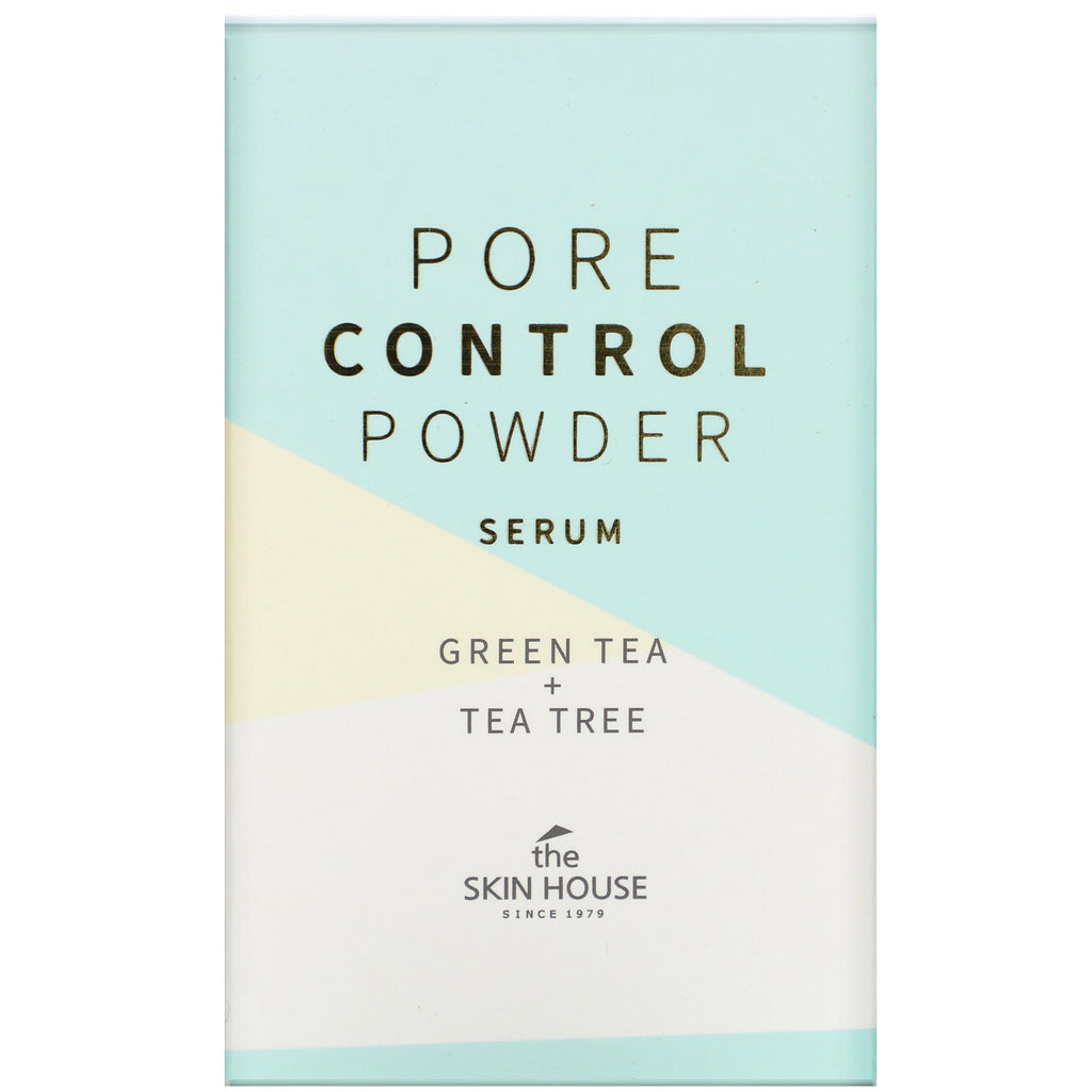 The Skin House, Pore Control Powder Serum, Grøn te + Tea Tree, 50 ml