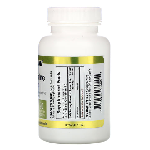 Kirkman Labs, L-Carnosine, 200 mg, 90 vegetariske kapsler