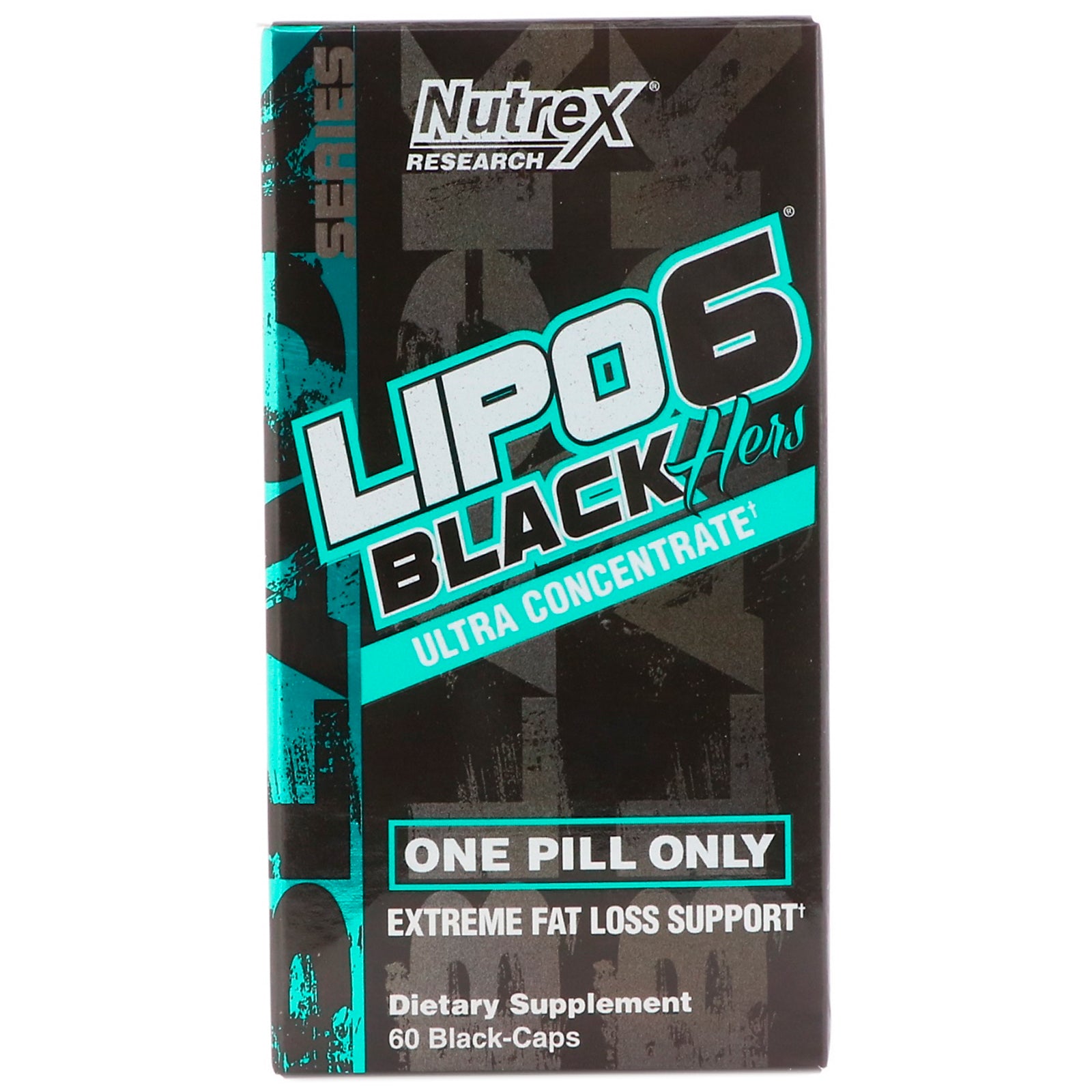 Nutrex Research, LIPO-6 Black Hers, Ultra Concentrate, 60 Black-Caps