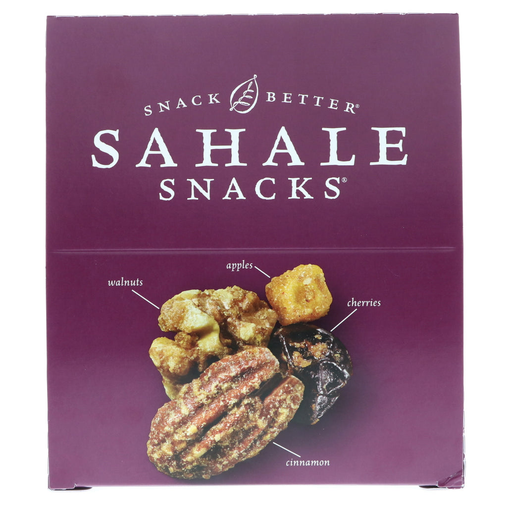 Sahale Snacks, glaseret blanding, ahornpekannødder, 9 pakker, 1,5 oz (42,5 g) hver