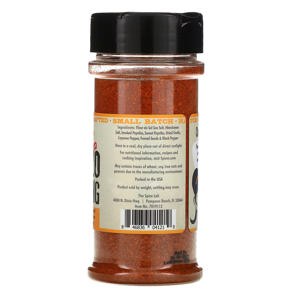 The Spice Lab, Chorizo-krydderi, 5,8 oz (164 g)
