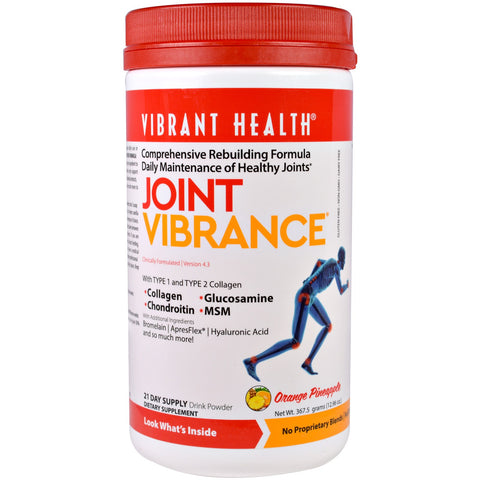 Vibrant Health, Joint Vibrance, Version 4.3, Orange Pineapple, 12.96 oz (367.5 g)