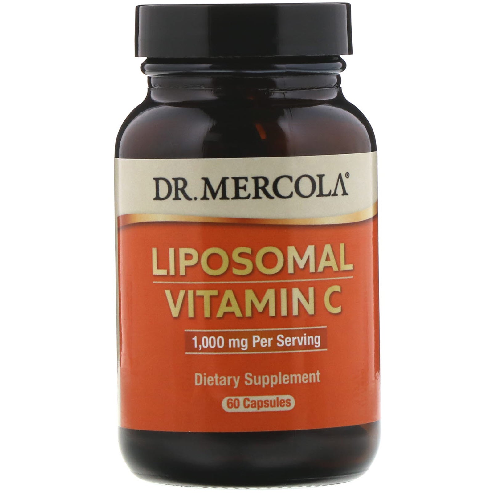 Dr. Mercola, Liposomal Vitamin C, 500 mg, 60 Capsules