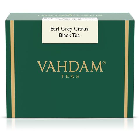 Vahdam Teas, Black Tea, Earl Grey Citrus, 16 oz (454 g)
