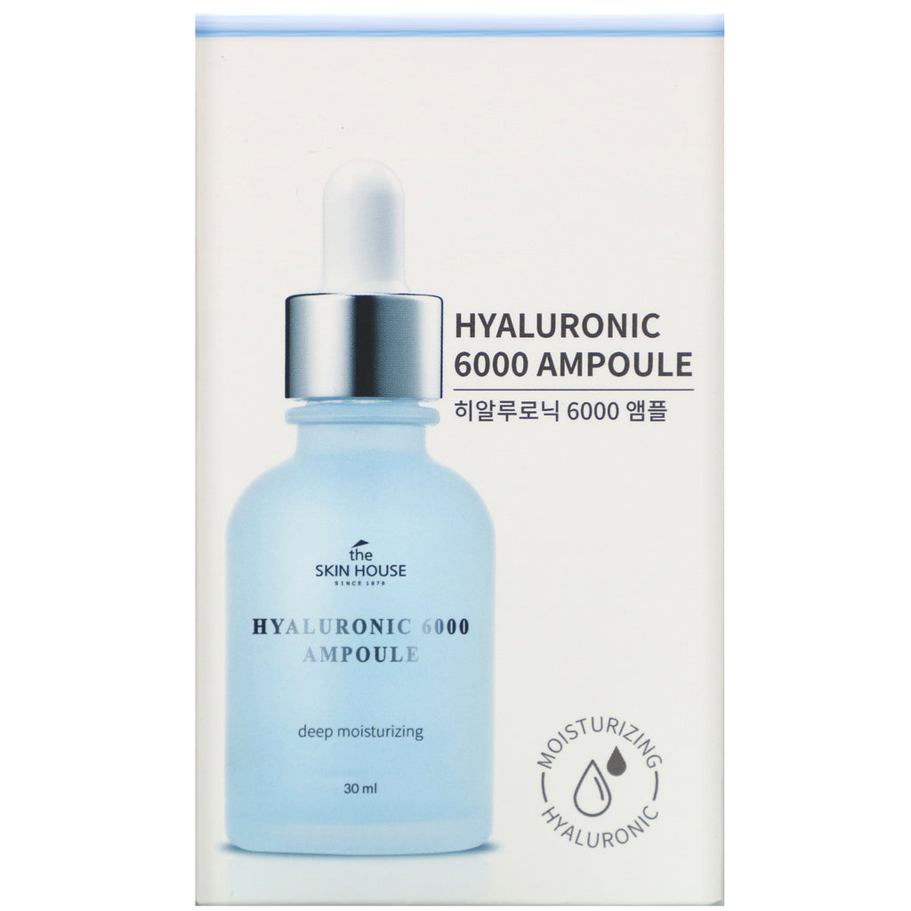 The Skin House, Hyaluronic 6000 Ampul, 30 ml