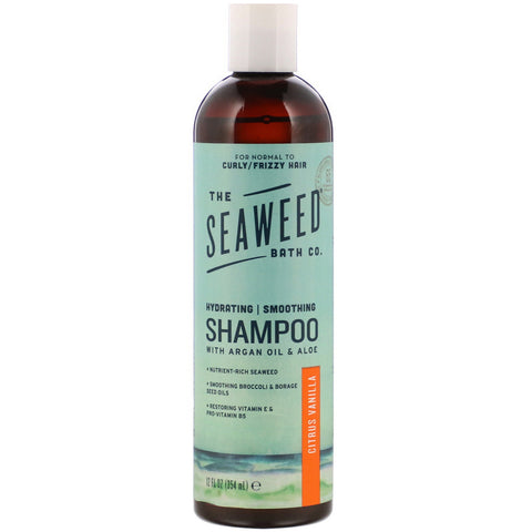 The Seaweed Bath Co., Hydrating Smoothing Shampoo, Citrus Vanilla, 12 fl oz (354 ml)