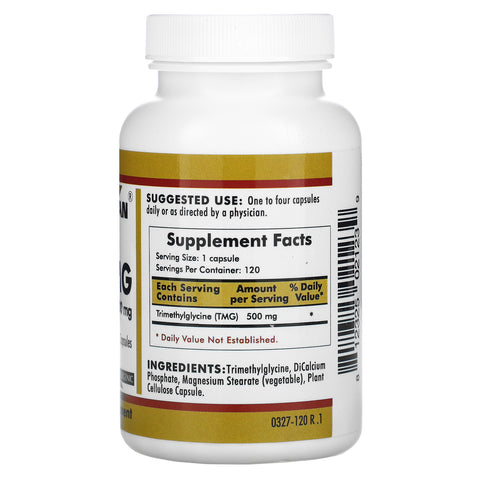 Kirkman Labs, TMG, 500 mg, 120 cápsulas