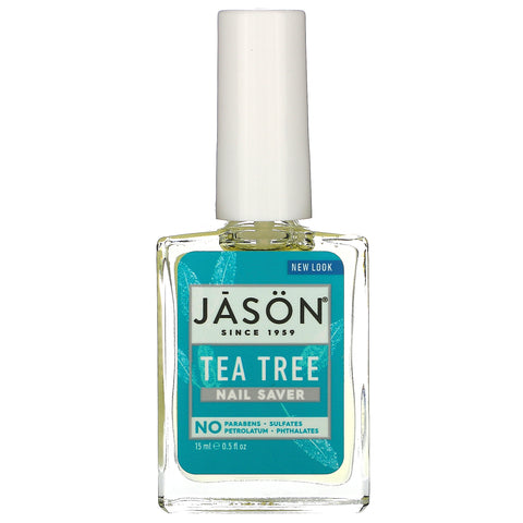 Jason Natural, Nail Saver, Tea Tree, 0.5 fl oz (15 ml)