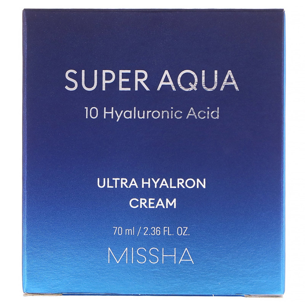 Missha, Super Aqua, Crema Ultra Hyalron, 2,36 fl oz (70 ml)