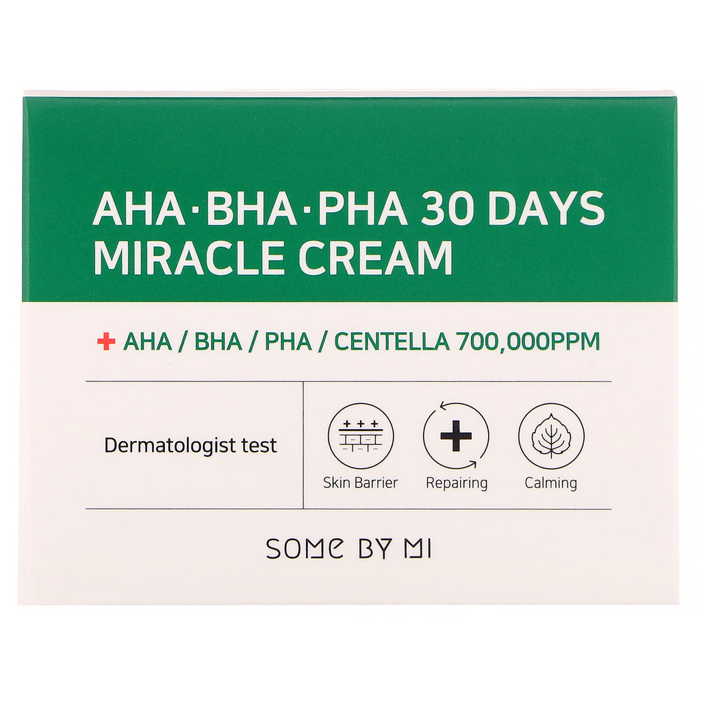 Nogle af Mi, AHA. BHA. PHA 30 Days Miracle Cream, 60 g