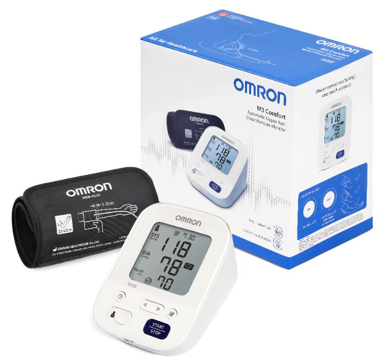 Omron blodtryksmåler | Komfort | IHD 2Use/60Mem