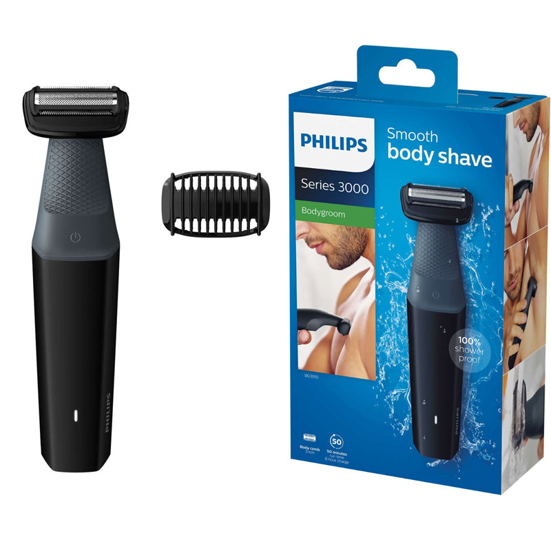 Philips Body Shave | Serie 3000 | Vandtæt | 50m løb