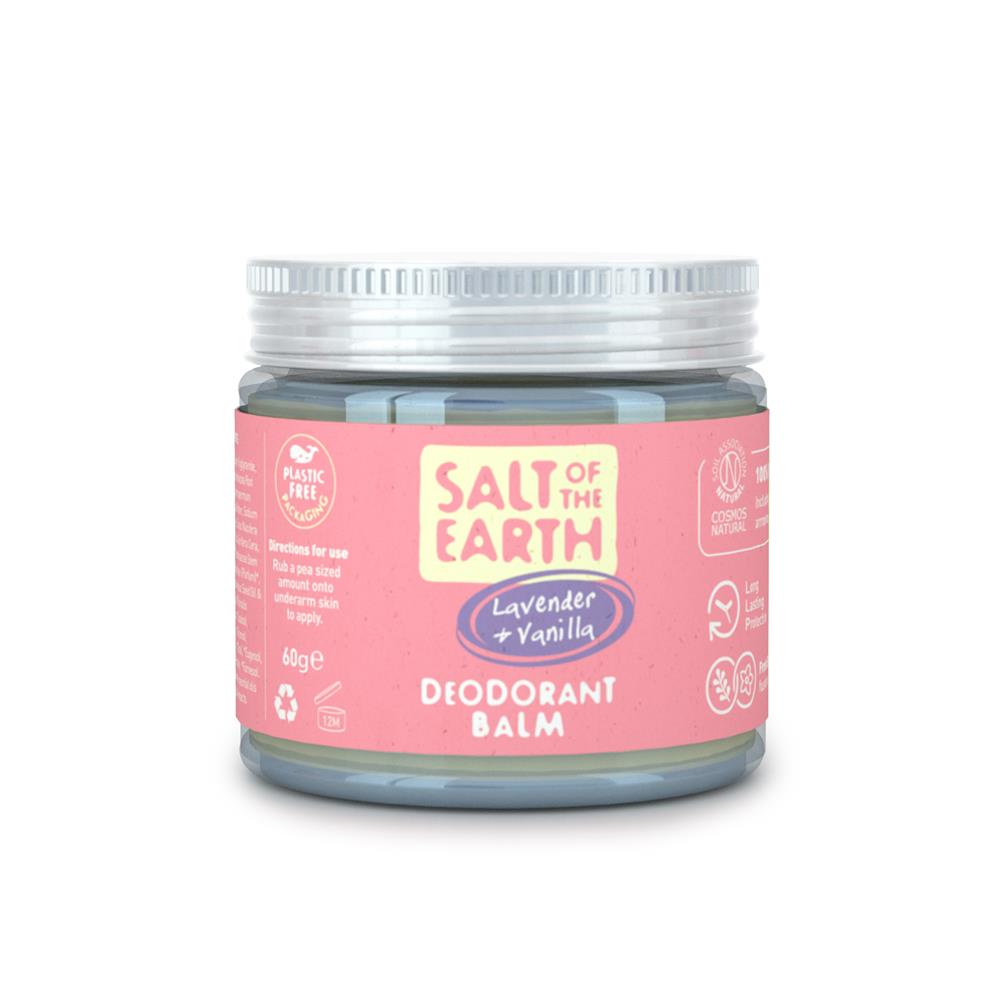 Salt of the Earth Lavendel &amp; Vanilje Naturlig Deodorant Balm 60g