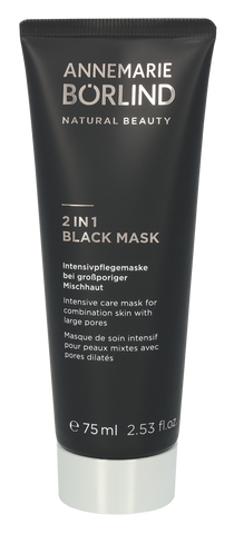 Annemarie Borlind 2 In 1 Black Mask 75 ml