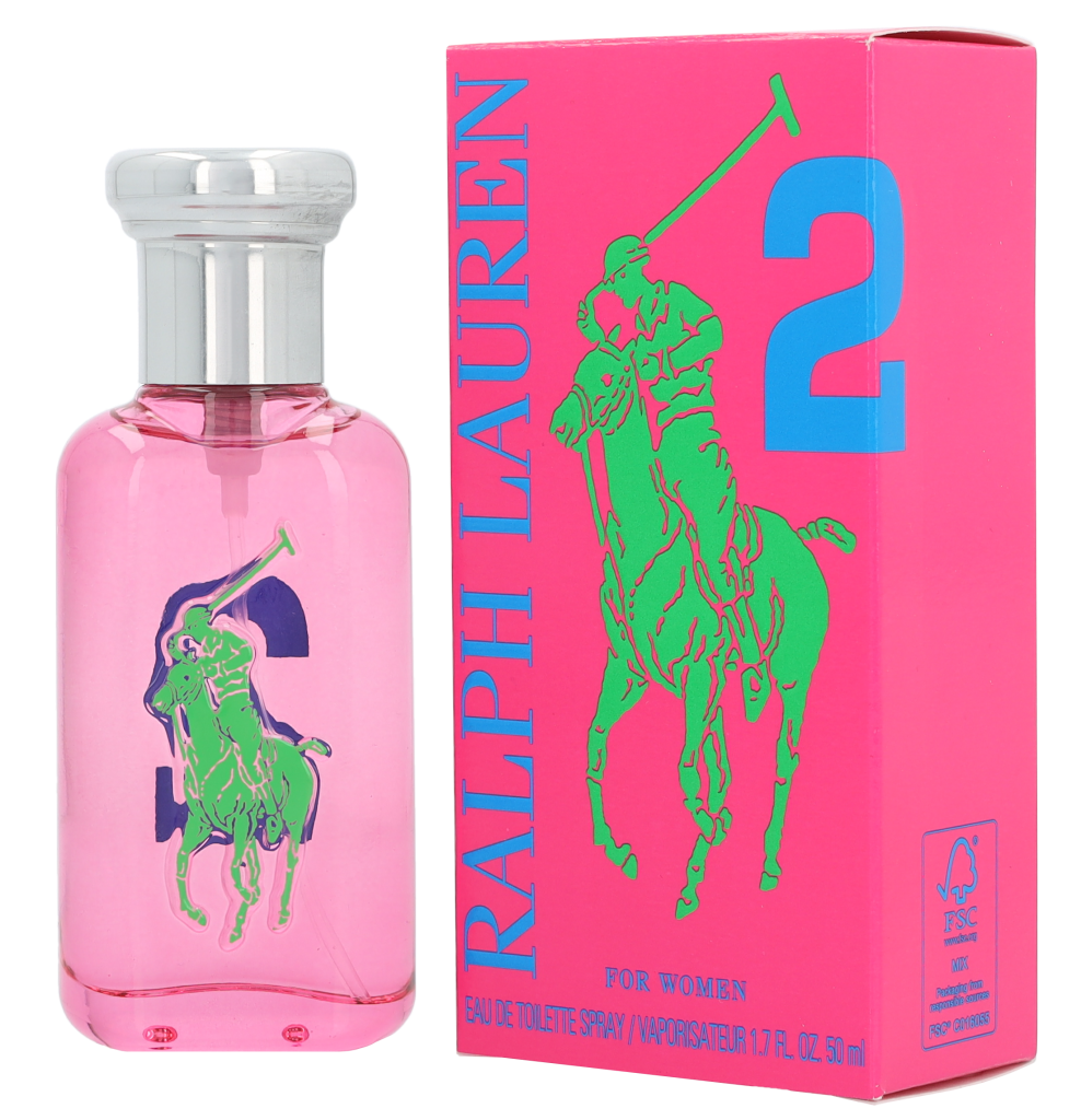 Ralph Lauren Big Pony 2 Pink Woman Edt Spray 50 ml