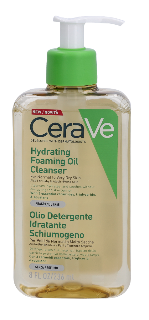 CeraVe Hydrating Foaming Oil Cleanser 236 ml