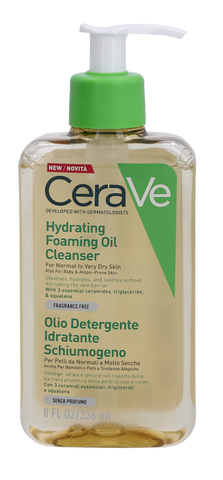 CeraVe Aceite Limpiador Espuma Hidratante 236 ml