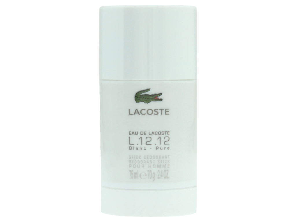 Lacoste Eau De Lacoste L.12.12 Blanc Desodorante Stick 75 ml