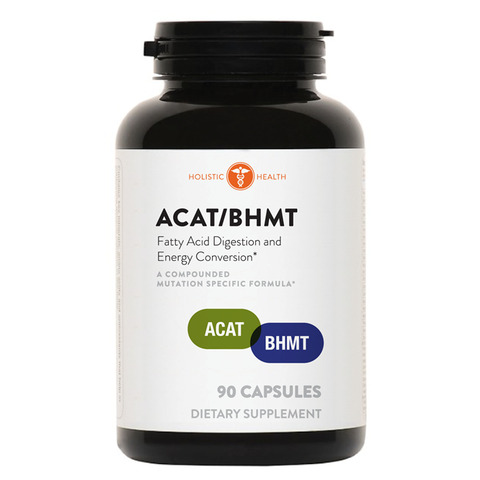 Holistic Health ACAT / BHMT - Fatty Acid Digestion Energy Conversion 90 Capsules