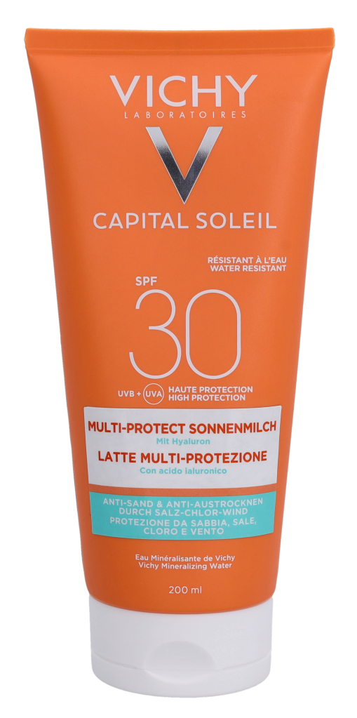 Vichy Capital Soleil Lait Multi-beskyttelse SPF30 200 ml