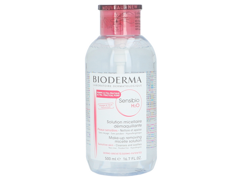 Bioderma Sensibio H2O Make-Up Removing Micellair Solution With Pump 500 ml