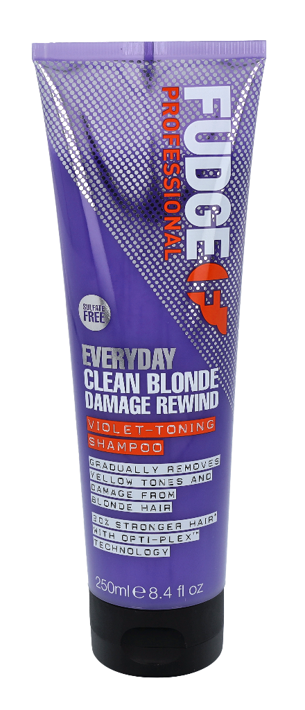 Fudge Clean Blonde Damage Rewind Champú Tonificante Violeta 250 ml