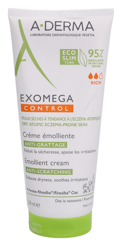 A-Derma Exomega Control Emollient Cream 200 ml