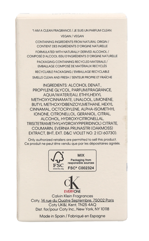Calvin Klein Ck Everyone Edt Spray 50 ml