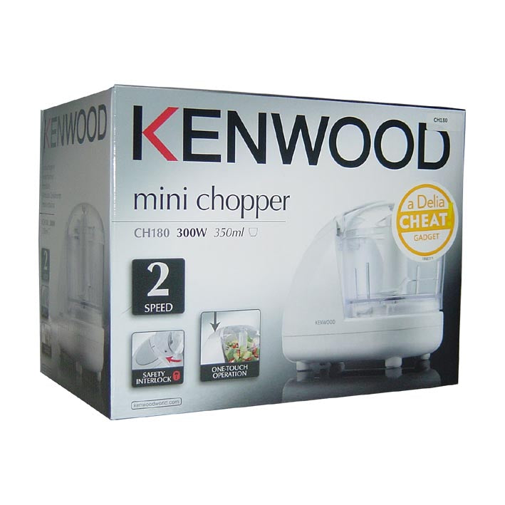 Kenwood minihakker | 300w | 2Hastighed | SS Blade | Whi