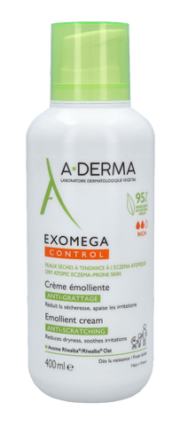 A-Derma Exomega Control Emollient Cream 400 ml