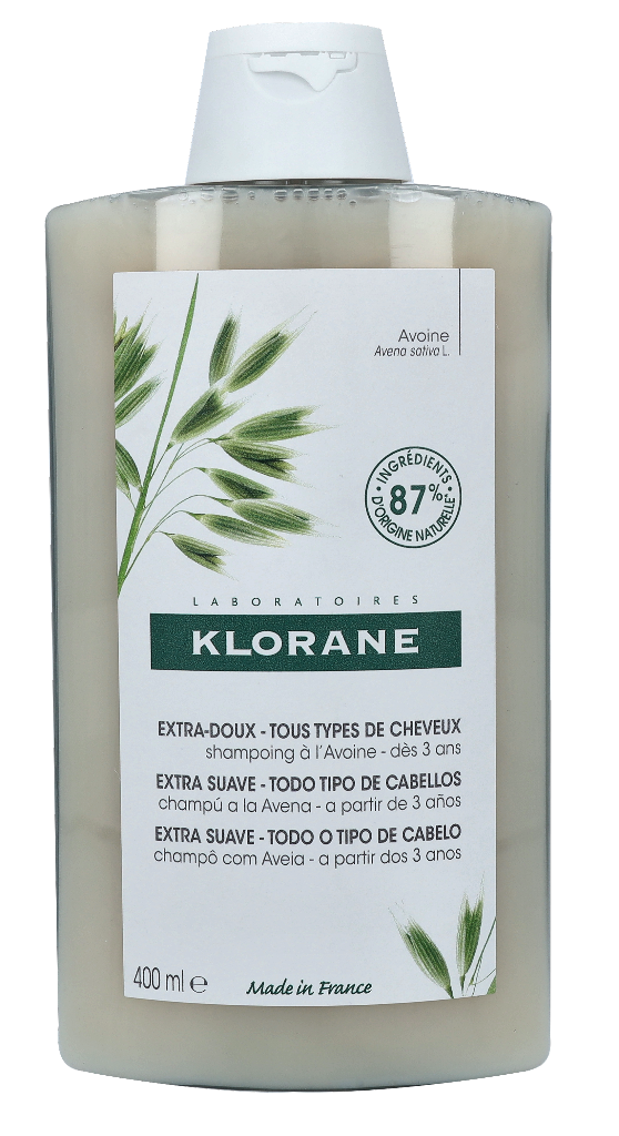 Klorane Champú Ultra-Suave Con Leche De Avena 400 ml