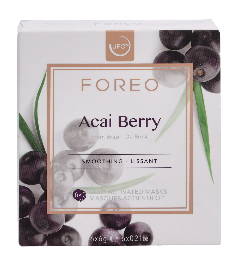 Set de Mascarillas Foreo UFO - Acai Berry 36 gr